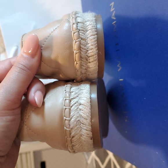 Prada tan quilted espadrilles size 37.5 - Picture 5 of 5